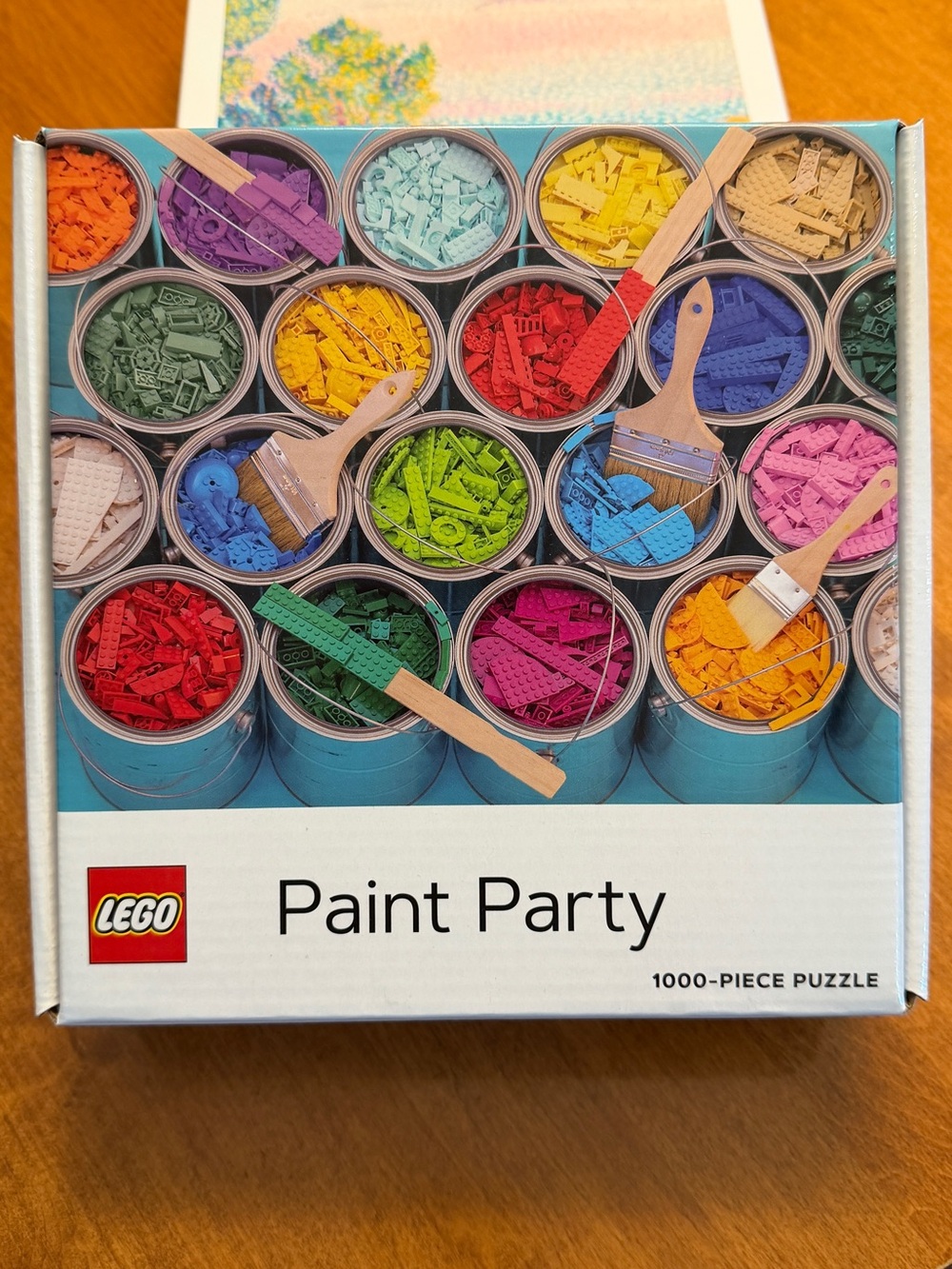 Lego Paint Party Puzzle - Red, Yellow, Blue, Green, Purple, Pink, Orange